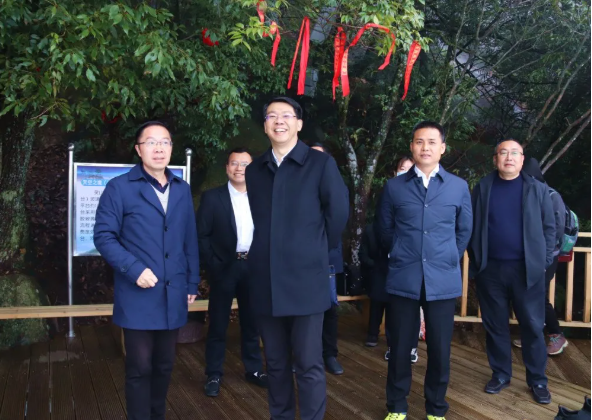 江西省副省長吳浩蒞臨靈山景區(qū)視察調(diào)研